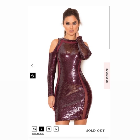 House of CB Dresses & Skirts - House of cb spangle dress vinara sold out